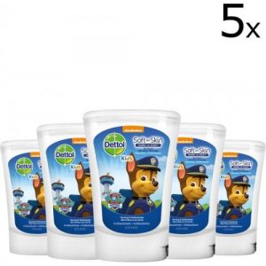 Dettol No Touch kids PawPatrol Honing & Galamboter - 5 x 250ml