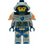 LEGO wekker Nexo Knights Clay ridder - Blauw