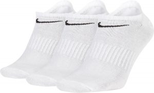 Nike Everyday Lightweight No-Show Sokken SokkenUnisex - wit/zwart  - Maat 38-42