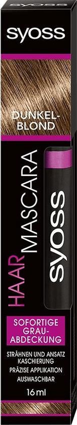 Syoss Haarmascara Donkerblond - 16ml
