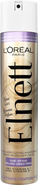 Lâ€™OrÃ©al Paris Elnett Shine - Sterke Fixatie Haarlak - 400ml