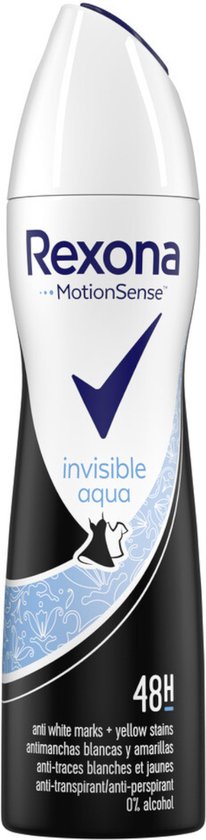 Rexona Deodorant Spray Women Invisible Aqua 48H - 150ml