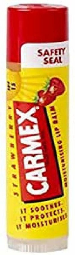 Carmex Strawberry Moisturising Lip Balm Spf15