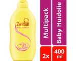 Zwitsal Baby Huidolie - 2 x 400 ml - Voordeelverpakking
