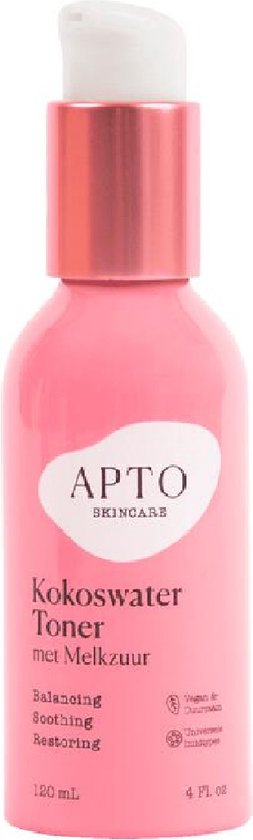 Apto kokoswater toner met melkzuur - 120ml