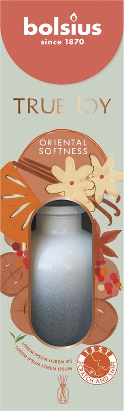 Bolsius Geurverspreider True Joy Oriental Softness - 80ml