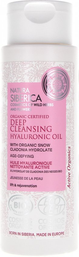 Natura Siberica Skin Youth Active Cleansing Hyaluronic Oil Organic 150 ml