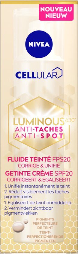 Nivea Cellular Luminous630 Getinte DagcrÃ¨me SPF20