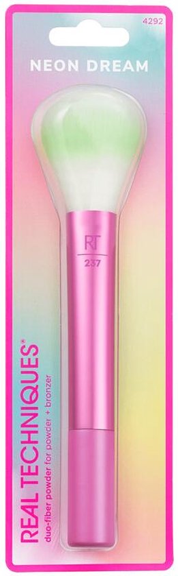 Real Techniques Neon Dream Duo-Fiber Powder Brush