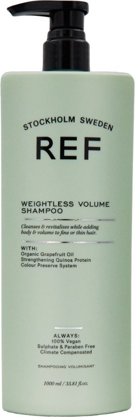 REF Stockholm - Weightless Volume Shampoo Vrouwen Ieder Haartype - 1000 ml
