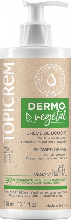 Topicrem DERMOVEGETAL Douchecrème 390 ml