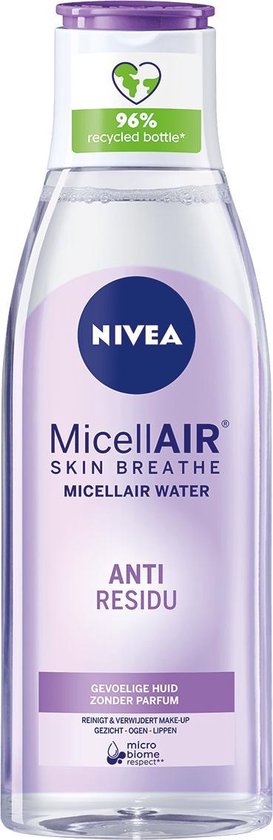 NIVEA Micellar Water Sensitive Skin Anti Residu - 200 ml