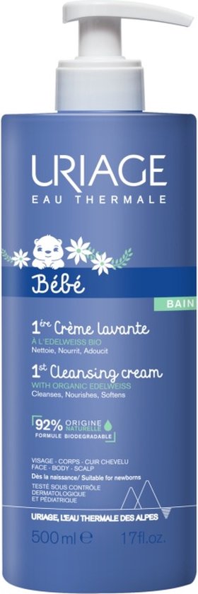 Uriage Soap Free Washing Cream 500ml