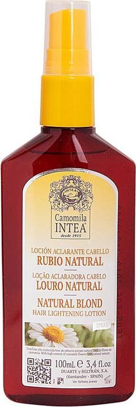 Camomila Intea - Aufhellende Lotion fur naturblondes Haar - Bio-Naturextrakt aus Kamille - 100 ML