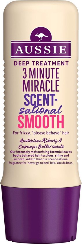 Aussie 3 Minute Miracle Scent-sational Smooth Intensieve Verzorging Conditioner - 250ml