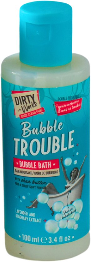 Dirty Works Bubble Trouble Bubble Bath Lavender and Rosemary - 100 ml