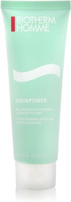Biotherm   Homme Aquapower Oligo Thermal Fresh Gel Ultra Cleansing   125ml   Facial Cleansing Gel