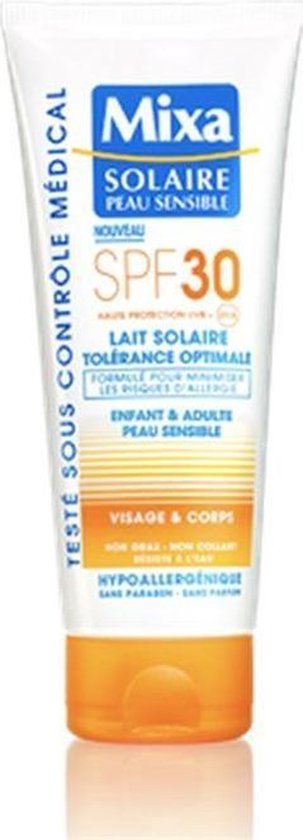 MIXA Sensitive skin sun milk protection factor 30 - 200ml