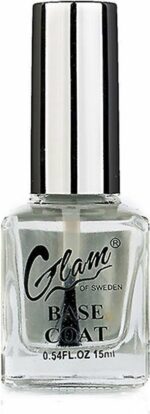 Glam Of Sweden H01037 nagel base coat 15 ml Transparant