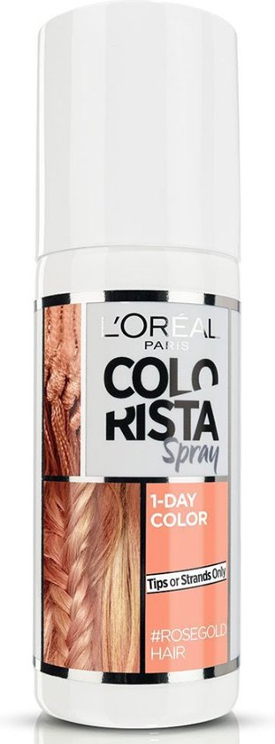 L’Oréal Paris Colorista 1-Dag Haarkleuring Spray #Rosegold - 75 ml