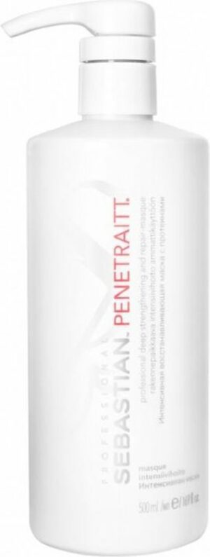 Sebastian Penetraitt Haarmasker 500 ml met pomp - Haarmasker droog haar - Haarmasker beschadigd haar