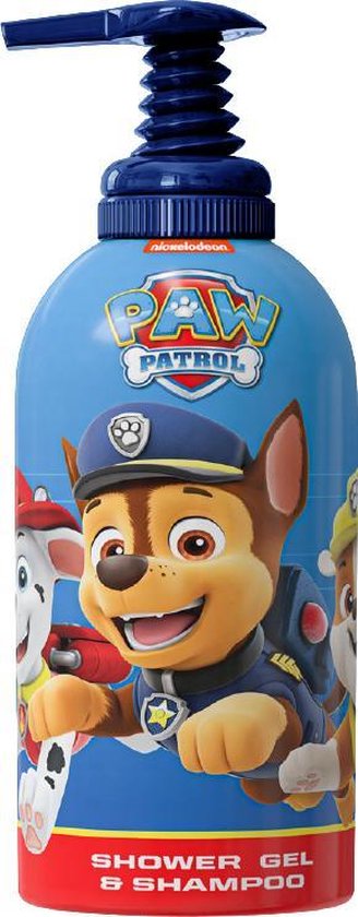 Nickelodeon Douchegel En Shampoo Chase Junior 1 Liter