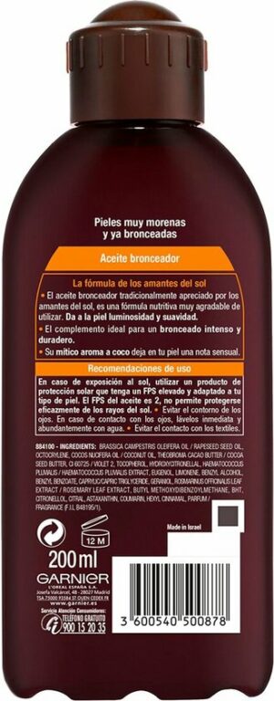 Delial Intense Bronze Oil 200ml