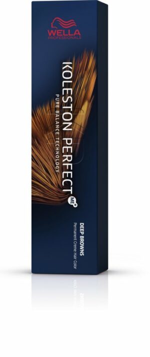 Vopsea Permanenta Wella Professionals Koleston Perfect 6/7, Blond Inchis Castaniu, 60ml