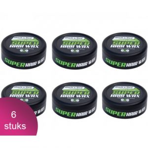 6x Black & Red Shine & Strength Haar Wax