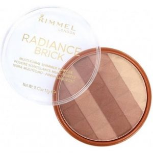 Rimmel London Radiance Brick Multifunctional Shimmer Powder - 002 Medium