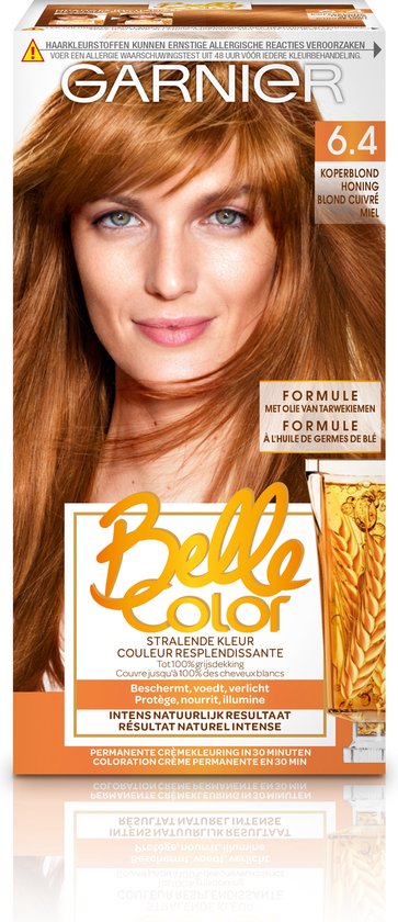 Garnier Belle Permanente Haarkleuring -Â Color 6.4 Koperblond Honing