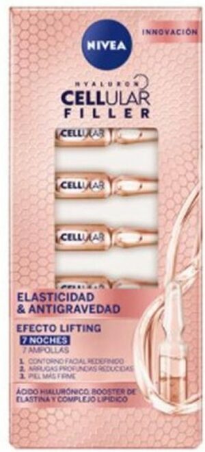Nivea Hyaluron Cellular Filler Elasticity & Antigravity Ampoules 7x1,2ml