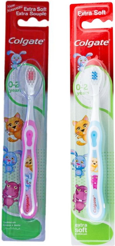 Assorti - Colgate Extra Soft Kindertandenborstel - 0-2 Jaar