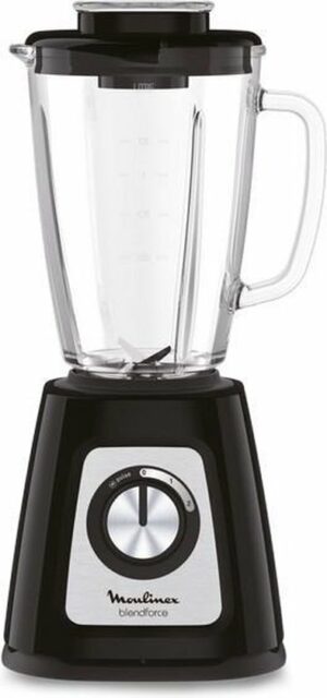 Moulinex LM430810 blender 1,75 l Blender voor op aanrecht Zwart, Transparant 800 W