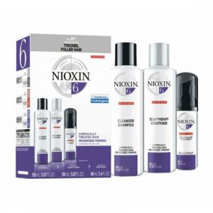 Nioxin System 6 Trial Kit 150 ml + 150 ml + 40 ml