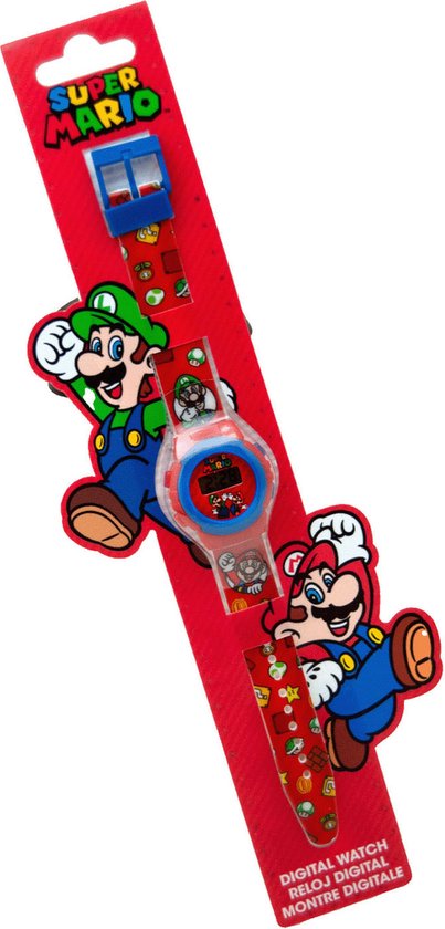 Super Mario Horloge digitaal