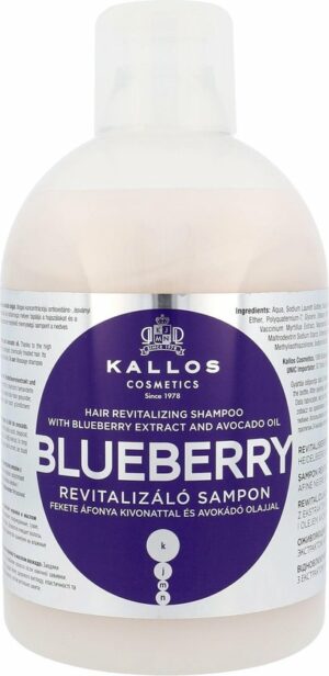 Kallos - Blueberry Hair Shampoo - 1000ml