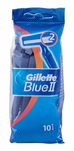 Gillette Blue II Wegwerpscheermesjes - 10 Stuks