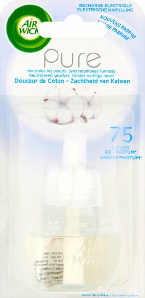 AirWick Elektrische Recharge Pure Kattoen - 19ml