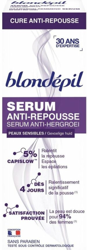 Blondepil serum anti-haargroei voor de gevoelige huid - Haargroeiremmend serum - 75ml