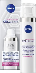 NIVEA CELLular Expert Filler Anti-Age Serum Gezicht - Ouder wordende huid - Gezichtsserum met hyaluronzuur en Puur Foliumzuur - 40 ml
