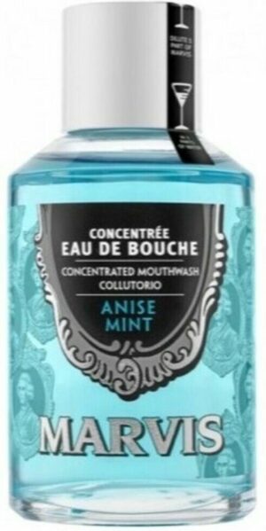 Marvis Mondwater Anise Mint 120 Ml Blauw
