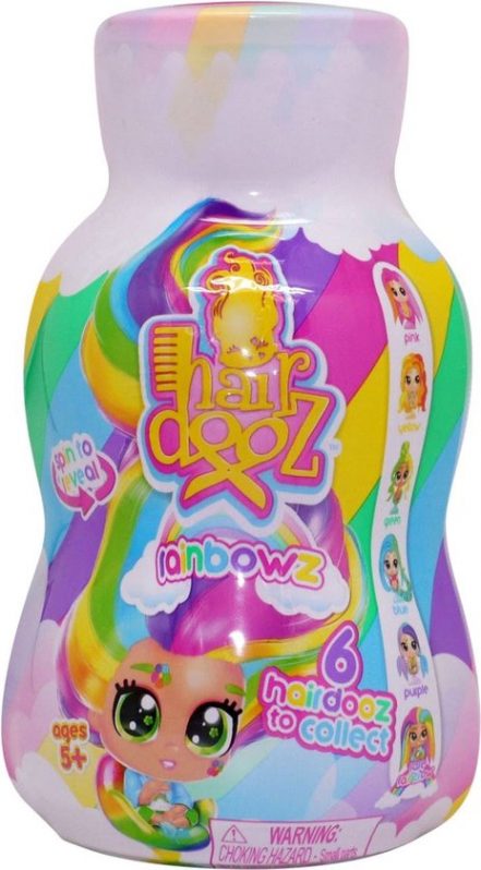 Hairdooz Rainbowz - poppen - 1 exemplaar - Shampoofles