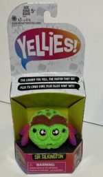 Yellies - Sir Silkington - Groene spin - Reageert op geluid van Hasbro