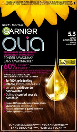 Garnier Olia Haarverf -5.3 - Licht Goudbruin