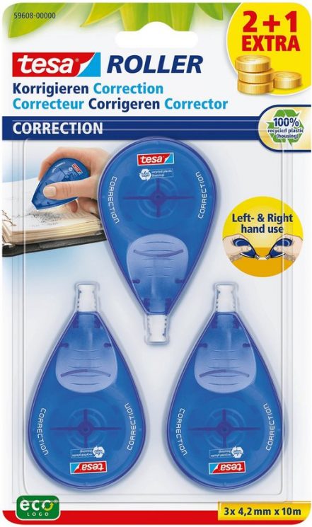 Correctieroller wegwerp 2+1