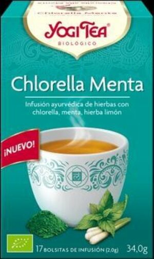 Yogi Tea Chlorella Menta 17 Bolsitas