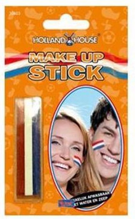 Schmink Stick Rood-Wit-Blauw
