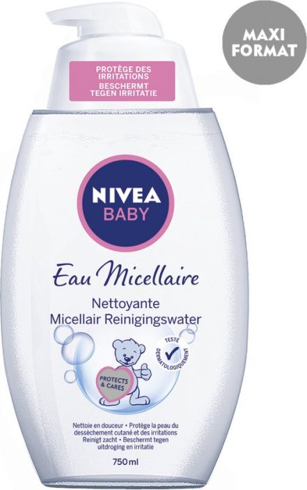 Nivea Baby Micellair Reinigingswater Maxi Formaat - 750 ml