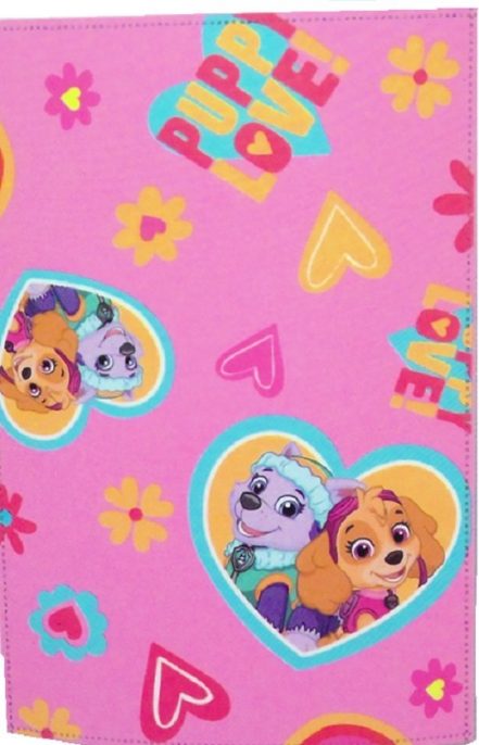 Paw Patrol Fleecedeken - Skye & Everest - Roze - 100x150 cm